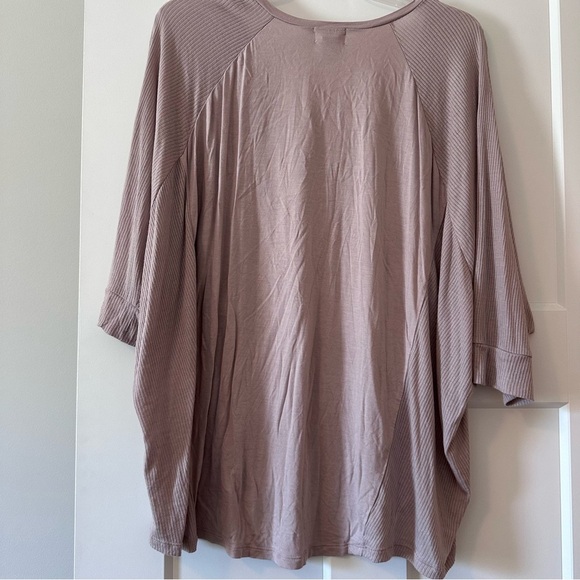 XL pink mauve slouchy Old Navy top - Picture 4 of 5
